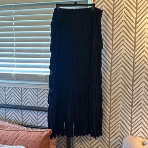 Navy Carwash Skirt